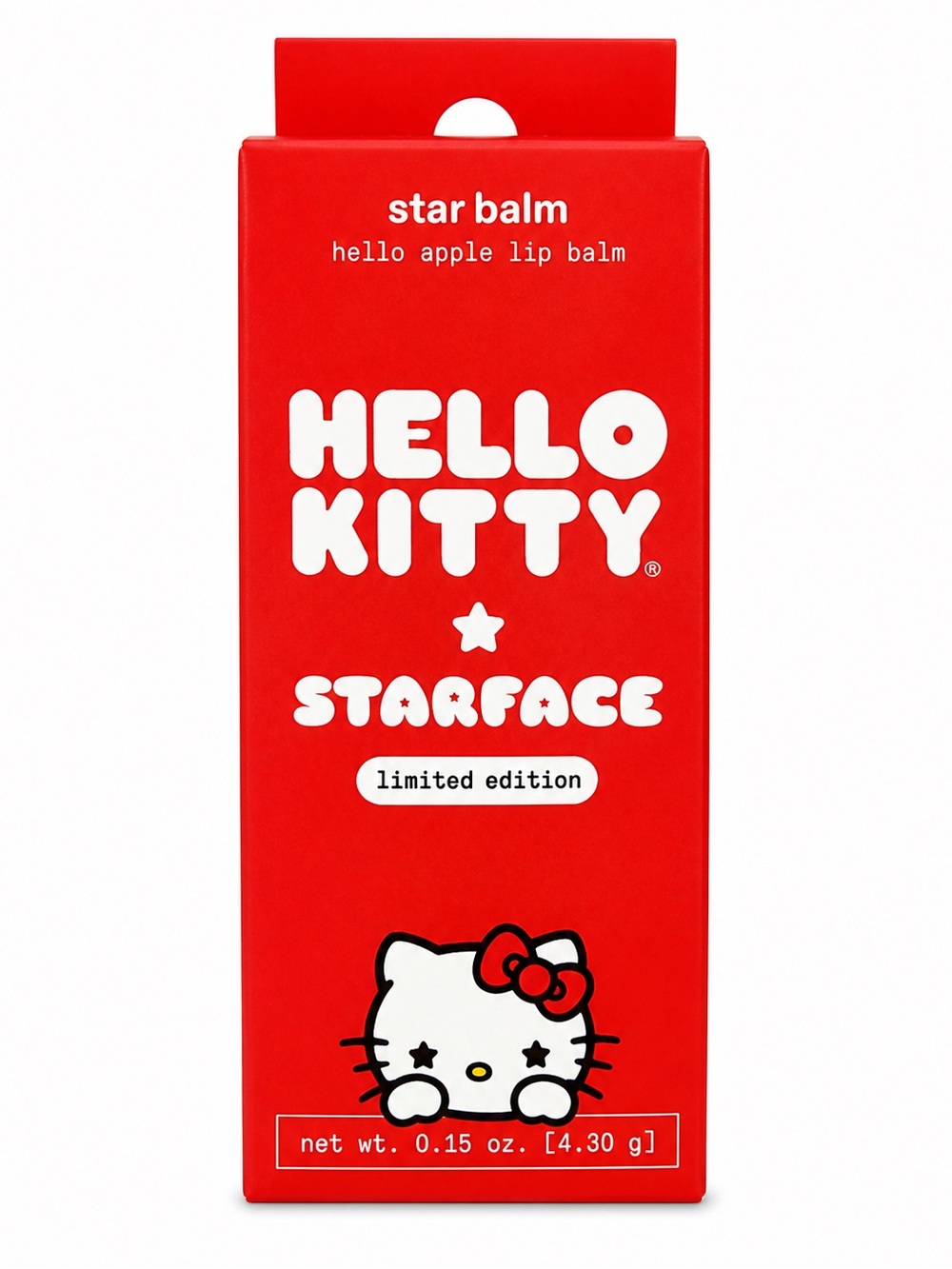 Hello Kitty x Starface Limited Edition Star Balm Hello Apple Lip Balm